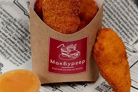 Стрипсы куриные и соус