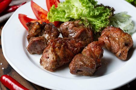 Шашлык из cвинoй шеи Домашний