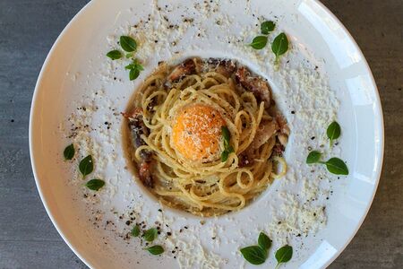 Спагетти карбонара