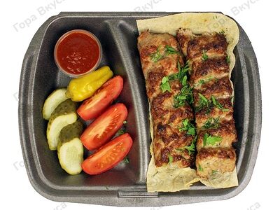 Люля-кебаб телятина (гарнир1)