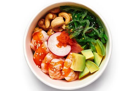 Поке с креветкой