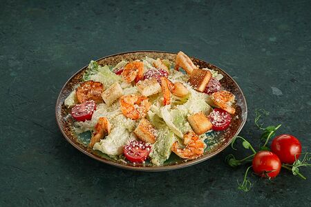 Цезарь с креветками