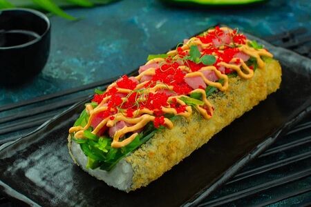 Хот-дог с тунцом