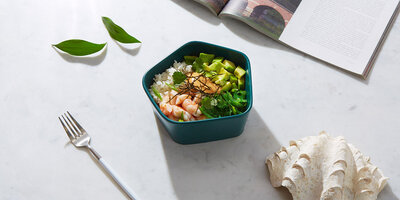 Поке с креветками Xl