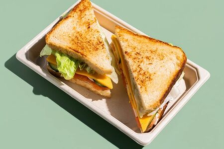 Сэндвич с лососем