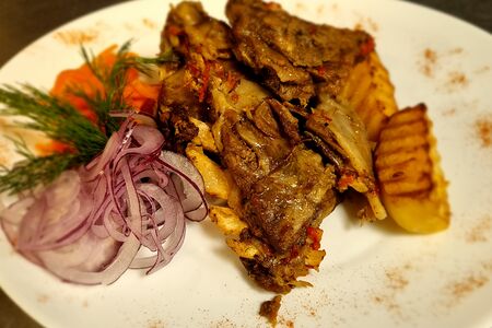 Казан кебаб из баранины