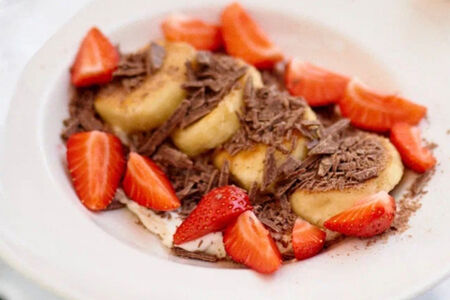 Сырники с молочным шоколадом