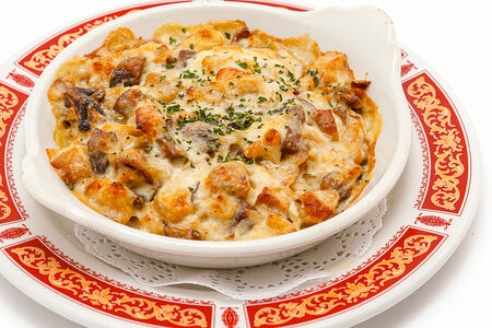 Жюльен из курицы с грибами