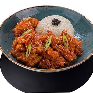 Яннем чикен с рисом