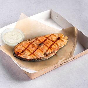 Стейк из лосося