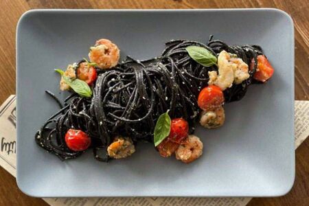 Паста с креветками