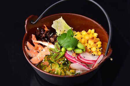 Поке с креветкой