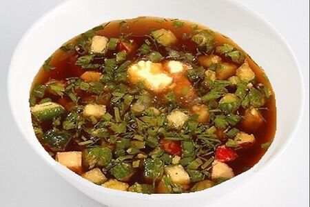 Окрошка на квасе