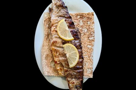 Форель на углях