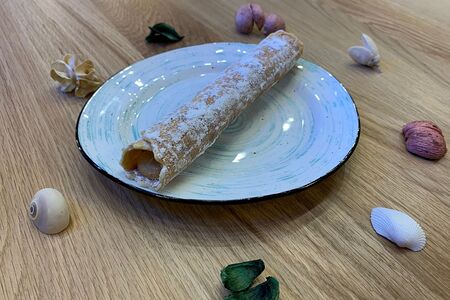 Трубочка с вареной сгущенкой