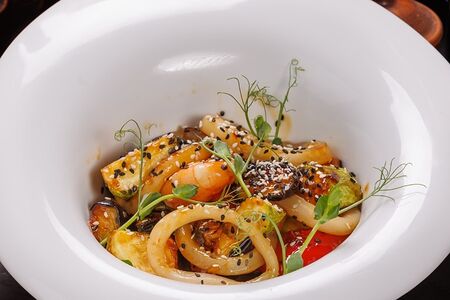 Морепродукты по-азиатски