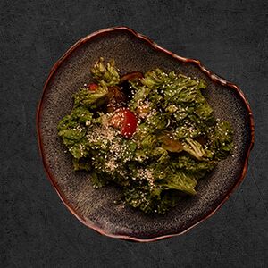 Салат Теплый восточный