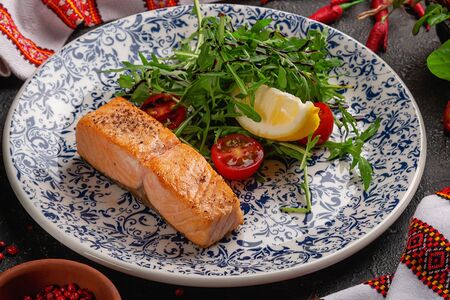 Стейк из форели