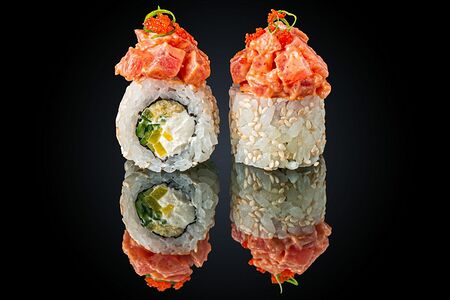 Ролл Тартар с тунцом