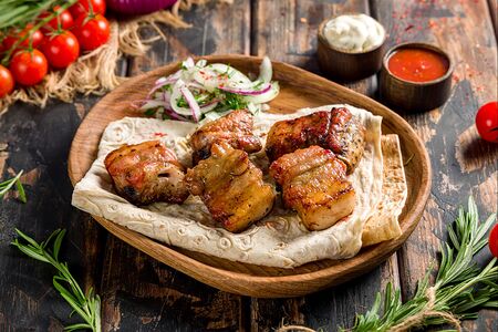 Шашлык из свиных ребрышек