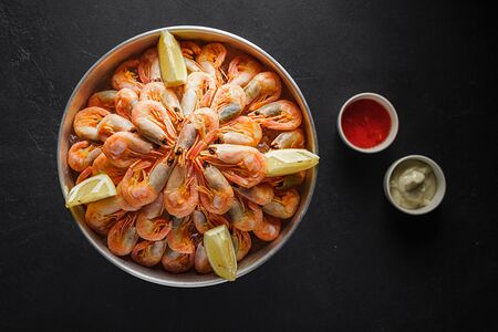 Плато из креветок