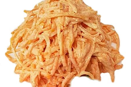 Салат Морковь с чесноком
