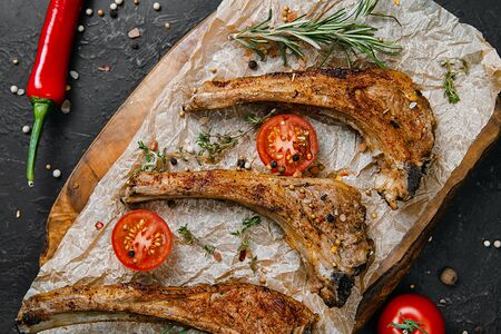 Шашлык из бараньей корейки