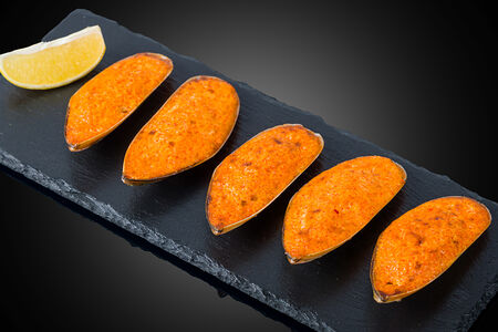 Мидии в ракушках