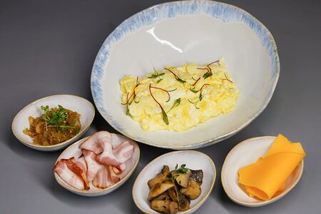 Скрэмбл из 3-х яиц