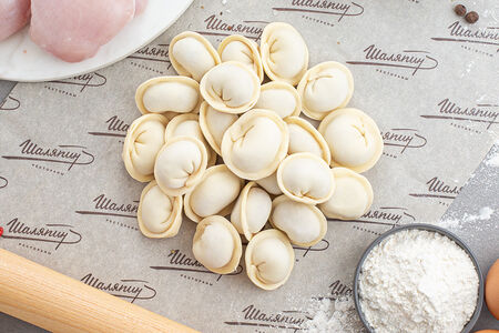 Пельмени с куриной грудкой