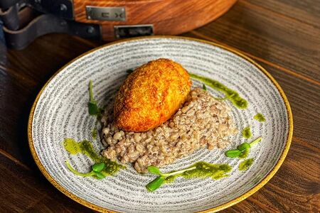 Рыбная котлета