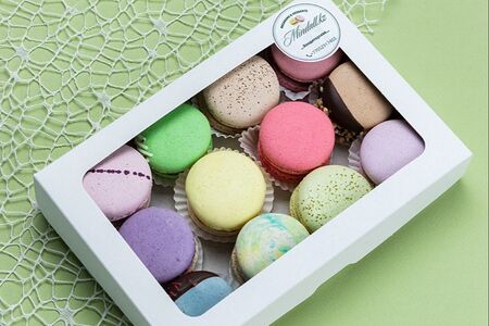 Macarons Box 12 микс вкусов