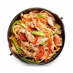 Яичная лапша с индейкой