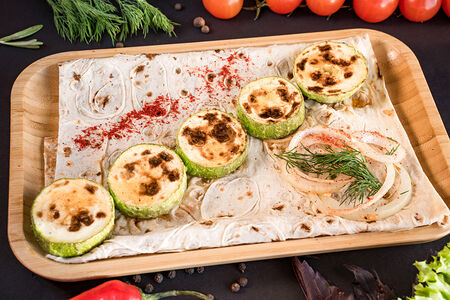 Кабачки на мангале