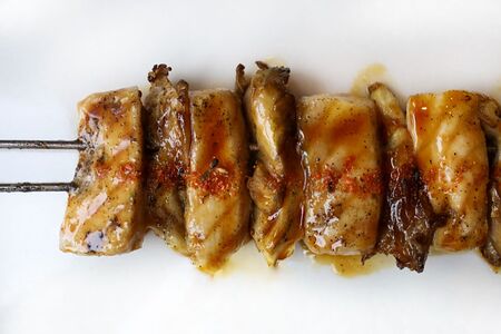 Стерлядь, вешенки и тархуновый кольраби