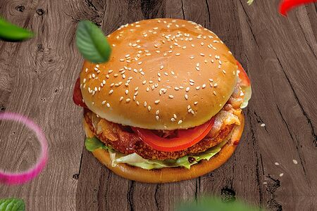 Бургер куриный