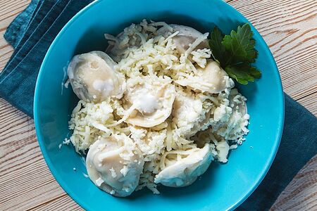 Пельмени Сибирские со сливками