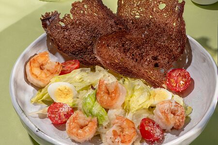 Цезарь с креветками