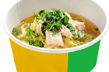 Суп куриный с лапшой