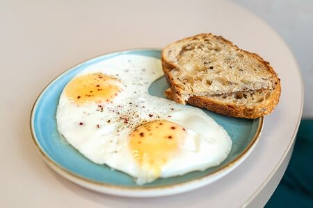 Глазунья из двух яиц