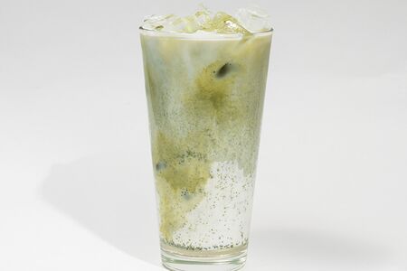 Айс матча-латте