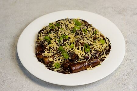 Токпокки Хондэ с морепродуктами