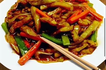 №87. Баклажаны в кисло-сладком соусе