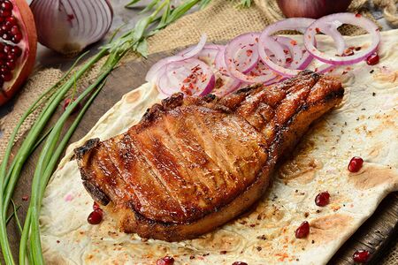 Шашлык из cвинoй корейки