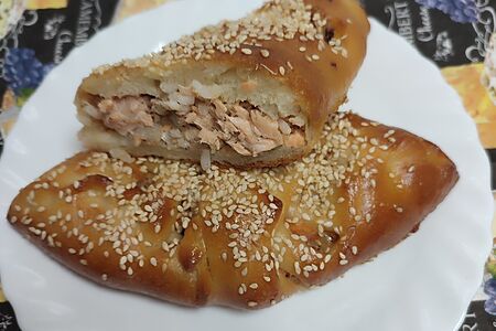 Расстегай с сёмгой