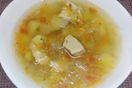 Щи со свежей капустой