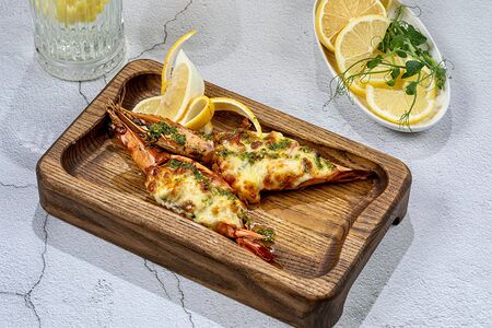 Креветки фаршированные