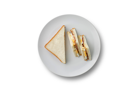 Сэндвич с беконом и яйцом