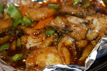 Палтус на чугуне