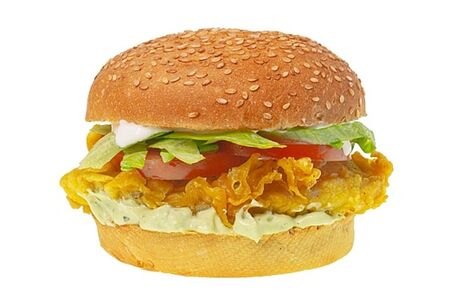 Чикен Криспи бургер